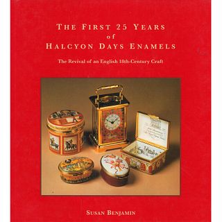 Book. The First 25 Years Of Halcyon Days Enamels
