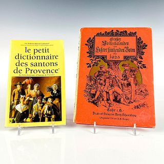 2pc Reference Books in French and German
