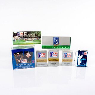Assorted PGA Tour Collectable Trading Cards Sets