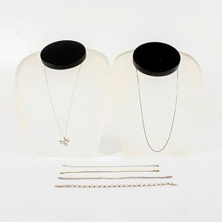 6pc 925 Sterling Silver Jewelry Set