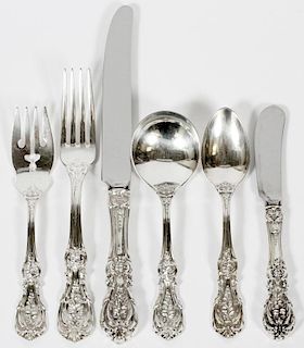 REED AND BARTON STERLING 'FRANCIS I' FLATWARE