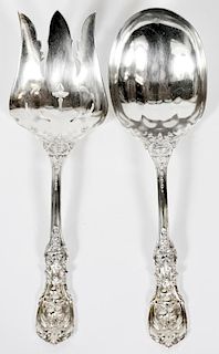 REED AND BARTON FRANCIS I SERVING SPOON AND FORK