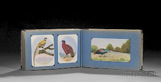 Rauber, G. (fl. circa 1900) Watercolor Album of Birds.