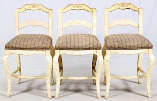 FRENCH-STYLE COUNTRY BARSTOOLS