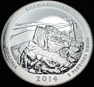 2014 5 ozt. ATB Shenandoah Collectable Silver
