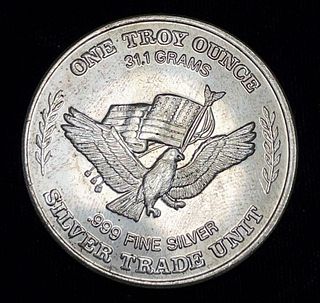 1981 Silver U.S. Assay Office San Francisco 1 ozt .999
