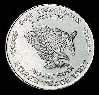 1981 U.S. Assay Office San Francisco 1 ozt Silver .999