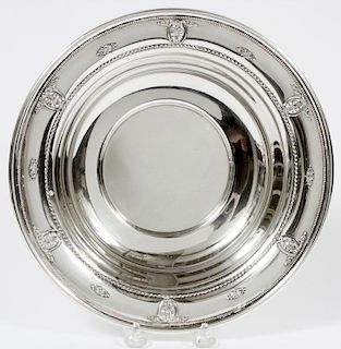 WALLACE ROSE POINT STERLING SILVER BOWL