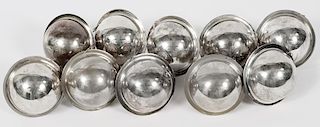 NEIMAN MARCUS STERLING SILVER CHRISTMAS ORNAMENTS