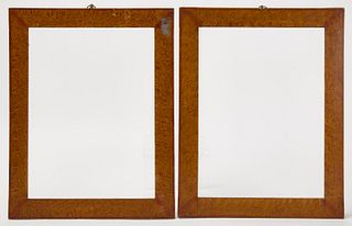 Pair of Paint-Decorated Frames