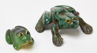 Two Iron Frogs