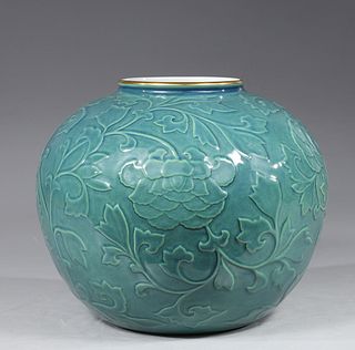 Japanese Porcelain Vase by Fukagawa