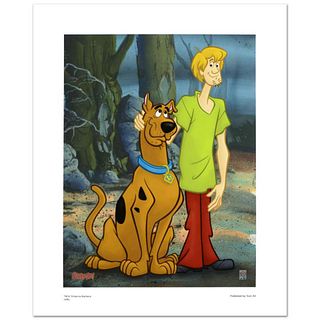 "Scooby & Shaggy Standing" Limited Edition Giclee from Hanna-Barbera, Numbered with Hologram Seal and Certificate of Authenticity.