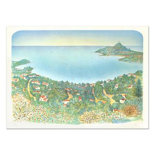 Rolf Rafflewski, "Agay" Limited Edition Lithograph, Numbered and Hand Signed.