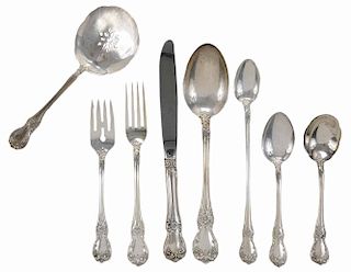 Towle Old Master Sterling Flatware, 72 Pieces