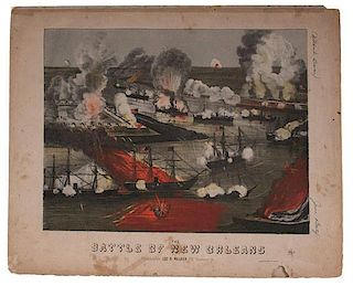 Admiral D.G. Farragut & Battle of New Orleans Illustrated Sheet Music 