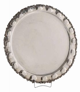 Round Mexican Sterling Tray