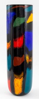 Ioan Nemtoi Modern Studio Art Glass Vase