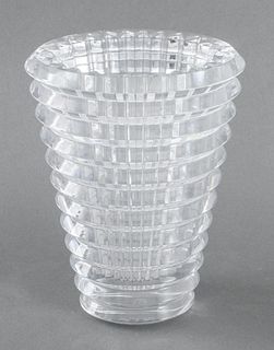 Bacarrat Crystal "Eye" Vase