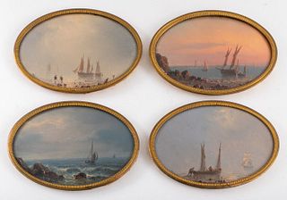 Jean Antoine Theodore Gudin Seascape Paintings, 4