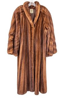 Fendi Brown Mink Coat