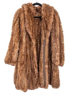 Knitted Rabbit Ladies' Fur Coat
