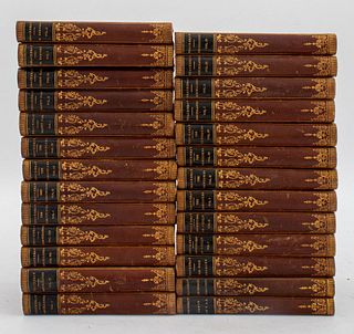 Works of Thackeray, Leipzig Edition, 26 volumes