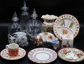Collection of Tiffany & Co. Decorative Tablewares.