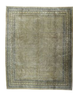 Vintage Saraband Rug, 9'11" x 12’2” (3.02 x 3.71 M)