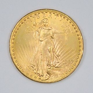 1927 St, Gaudens $20 Gold Coin.