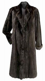 Black Mink Coat
