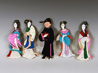 CHINESE DOLL ORNAMENTS 