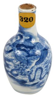 Chinese Blue and White Porcelain Miniature Vase
