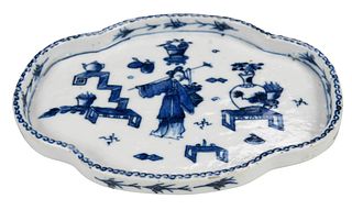 Chinese Underglaze Blue Porcelain Teapot Stand