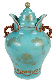 Chinese Lidded Porcelain Vessel