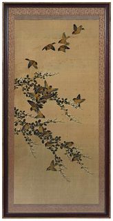 Framed Chinese Painting of Birds