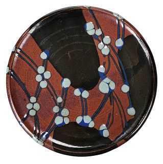 Large Japanese Stoneware Platter