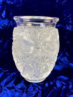 Lalique "Bagatelle Bird" Vase