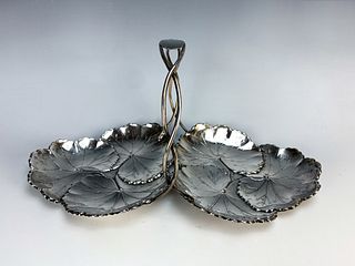 Reed&Barton Sterling Handled Serving Tray
