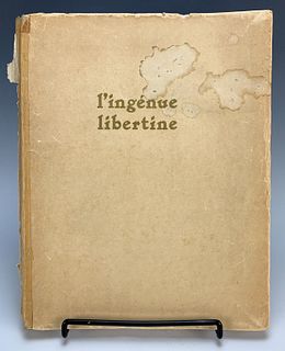 Louis Icart "L'Ingenue Libertine Paris" Book