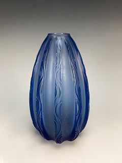 Sabino France Art Glass Vase