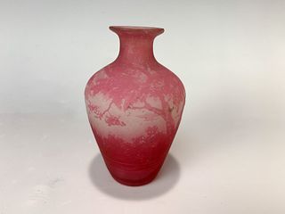 Richard Miniature Cameo Glass Vase