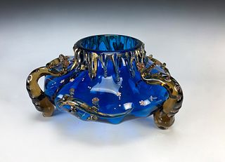 Auguste Jean (1830-1890) Art Glass Bowl