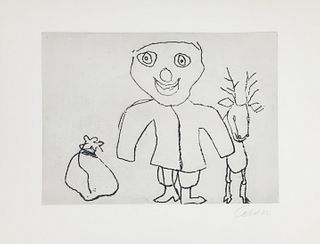 Alexander Calder - Santa Claus X