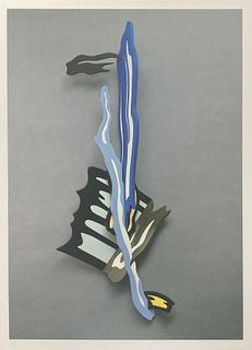 Roy Lichtenstein - Brushstroke Sculptures I