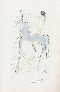 Salvador Dali - I Have Compared Thee O My Love to a Company of Horses