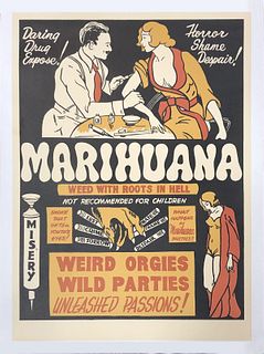Vintage Poster - Marihuana