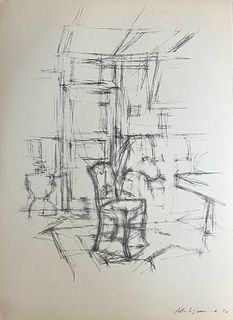Alberto Giacometti - Untitled Sketch III