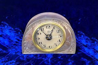 Rene Lalique (1860-1945) Moineaux Clock C1920