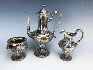 Baily Bank and Biddle Sterling Tea Set C1880